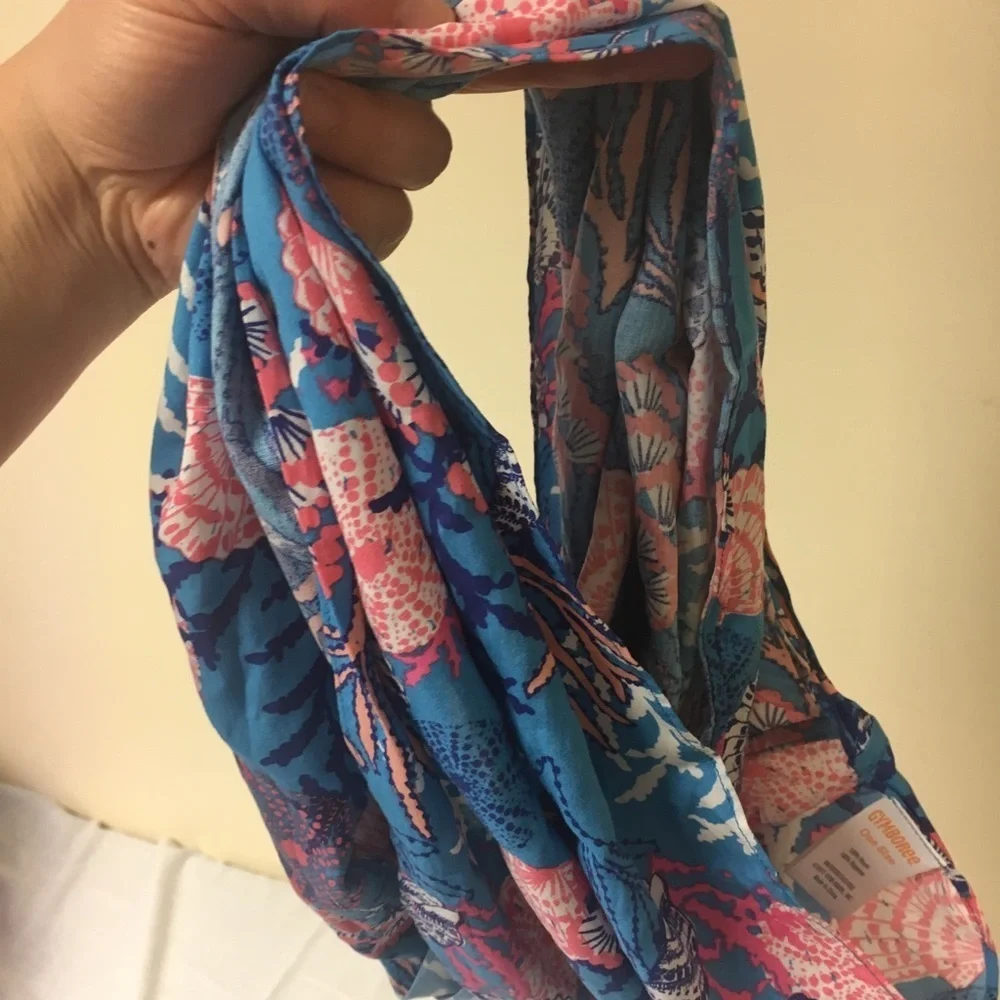 Gymboree under the sea infinity rayon scarf girls